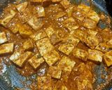 A picture of step 7 of Tandoori paneer tikka grilled tortilla wrap.