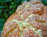 Foto langkah ke 6 dari resep Korean garlic cheese bread anti gagal.