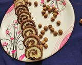 A picture of step 6 of No Bake No Fire Swiss Roll.