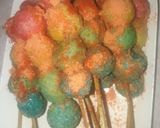 Foto langkah ke 7 dari resep Cilok goreng telur(cigolor) rainbow.