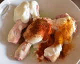 A picture of step 1 of Chicken Curry.