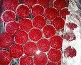 A picture of step 5 of Red velvet cup cakes.