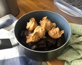 A picture of step 1 of Cornflakes Chocolate Cookies.