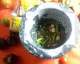 A picture of step 3 of Thai Style Fruit Salad.
