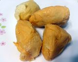 A picture of step 1 of Durian Crepe.