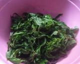 Foto langkah ke 2 dari resep Sayur Daun singkong Jantung pisang.