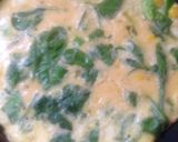 A picture of step 8 of My Spinach and Mustard Omelette with Mozzarella 😍.
