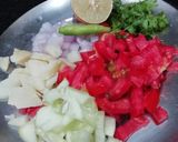 A picture of step 3 of Matki Chana Chaat.