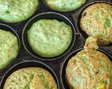 A picture of step 2 of Spinach Appam with Beetroot Chutney.