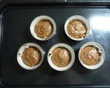 A picture of step 3 of Rich Chocolate Cupcakes for Valentine's Day.