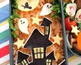 A picture of step 6 of Haunted House Character Bento for Halloween.
