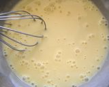 A picture of step 4 of Orange Mousse Cake.