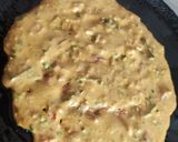 A picture of step 4 of Multigrain cheela.