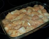 A picture of step 4 of Chicken Two Ways.