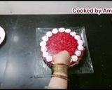 A picture of step 8 of 3 Layerd Strawberry 🍓 Dessert 🍮 Cake 🎂 Recipe 😋👌.