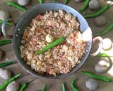 टेस्टी साबूदाना खिचड़ी(tasty sabudana khichdi recipe in hindi) रेसिपी चरण 5 फोटो