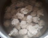 Foto langkah ke 4 dari resep Bakso ayam manual 🍛.