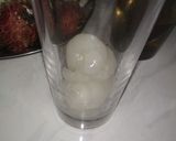 Foto langkah ke 2 dari resep Es Rambutan Lemon.