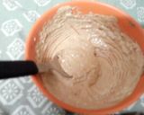 A picture of step 2 of Dalgona coffee.