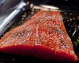 A picture of step 1 of Orange honey-mustard Salmon.