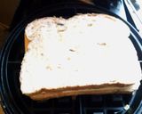 A picture of step 4 of Waffle Iron Grilled Cheese.