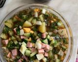 Une image de l'étape 3 de Soupe glacée au kvass.
