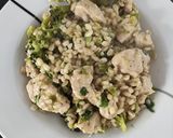 Zielone kaszotto z indykiem krok przepisu 6 zdjęcie