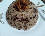 A picture of step 4 of Mujadara with Brown Lentils 😋💓.