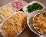 A picture of step 3 of Western-Style Chirashi Sushi: A Popular School Lunch Item.