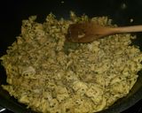 A picture of step 2 of Chicken Lasagna Blanco.