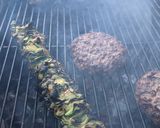 A picture of step 4 of BBQ courgette burnt ends 🔥.