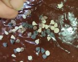 A picture of step 6 of Chocolate Chip Brownie.