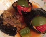 A picture of step 10 of Eggplants with Surprise Meatballs.