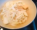 A picture of step 1 of Mix veg with meat #eattherainbow.