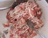 Hình bước làm 1 của món Chả giò..