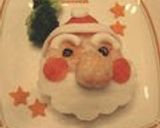 A picture of step 10 of Santa Claus Bento for Christmas.