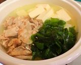 A picture of step 6 of Boiled Tofu with Lots of Wakame with Korean Sauce.