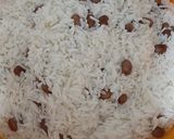 عکس مرحله 2 از دستور لوبیاچیتی پلو با میگو🦐