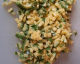 A picture of step 1 of Instant Mango Pickle.