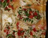 A picture of step 6 of Bruchetta Mozzarella Chicken.