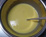 A picture of step 3 of Kabocha Squash Custard Pudding (with just 1 egg).