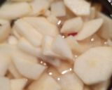 Gyömbéres Fahéjas Gyümölcsös rizstejszínes leves 🍐 körte 🍒 Alma 🍎🍒(rántásmentes habarásmentes) recept fázis 2 fotója