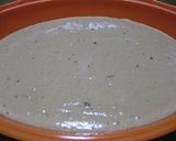 A picture of step 2 of Kinako Steamed Bread in a Silicone Steamer.