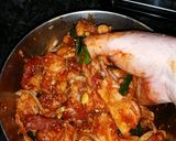 A picture of step 3 of Spicy Korean BBQ Pork.