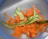 A picture of step 7 of Flower Field Chirashi Sushi Cake.