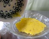 A picture of step 3 of 2-Egg Microwaved Ripe Tomato and Cheese Omelette.