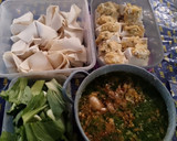 Foto langkah ke 5 dari resep Pangsit Kuah Tahu Ayam.