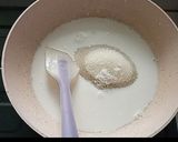 Foto langkah ke 2 dari resep Puding sagu mutiara/kue cantik manis.