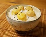 A picture of step 4 of Classic Chestnut Rice.