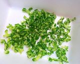 A picture of step 1 of Colourful Garlic Rice.